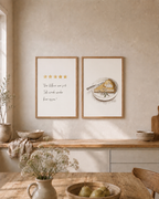 Poster-Set Küche | Kuchen & Küchensprüche | 4er Set | Digitaler Download
