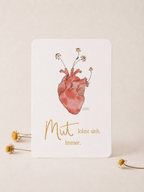 Postkarte | Mut lohnt sich. Immer. | Mutmacher
