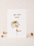 Postkarte | Get Well Soon | Gute Besserung