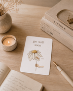 Postkarte | Get Well Soon | Gute Besserung