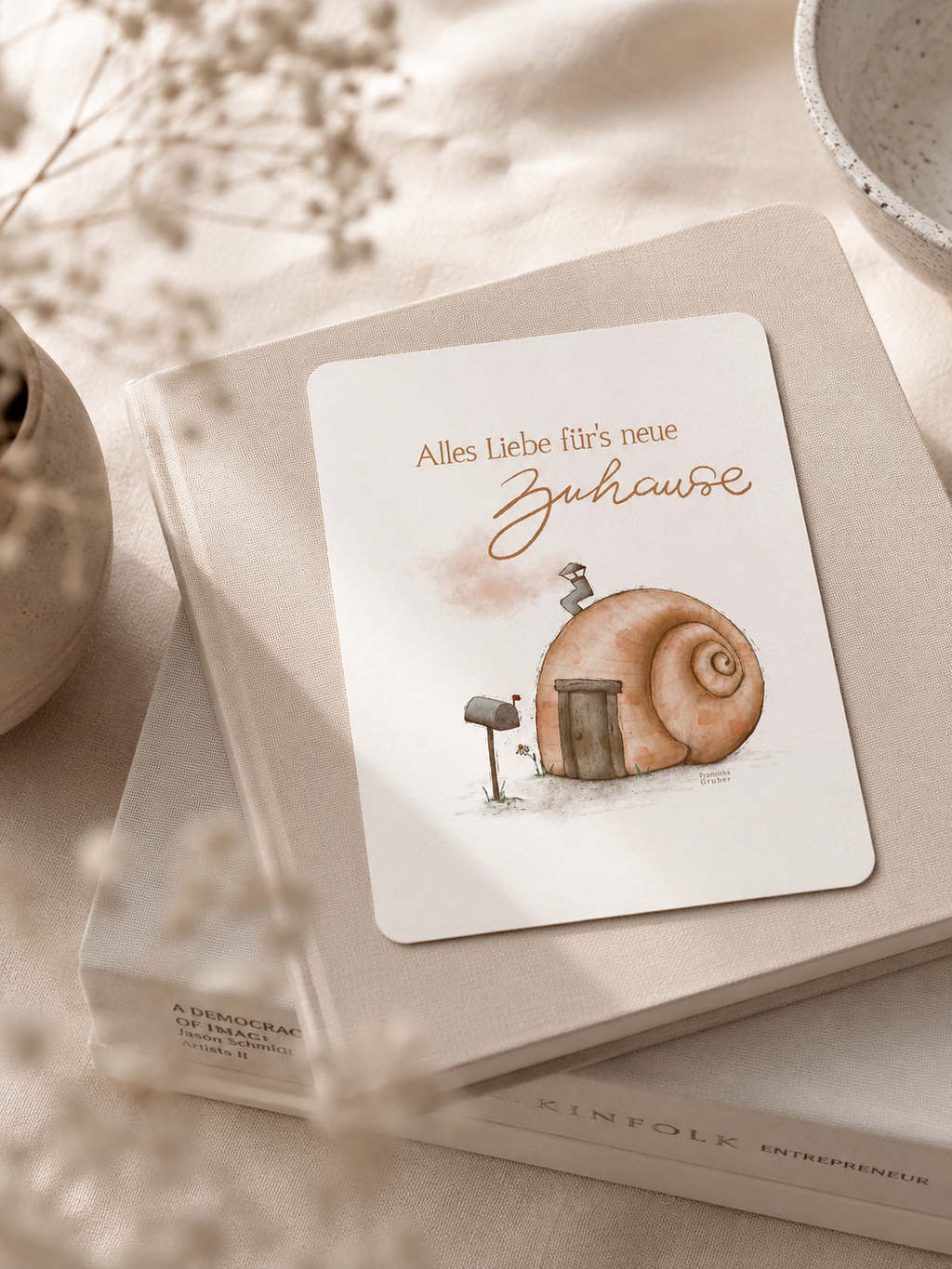 Postkarte | Alles Liebe fürs neue Zuhause | Zum Einzug