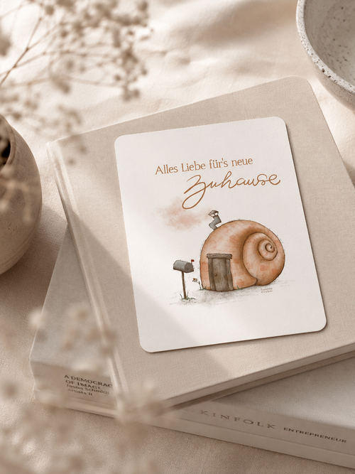Postkarte | Alles Liebe fürs neue Zuhause | Zum Einzug