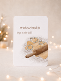Postkarte | Weihnachtsduft liegt in der Luft | Weihnachtskarte