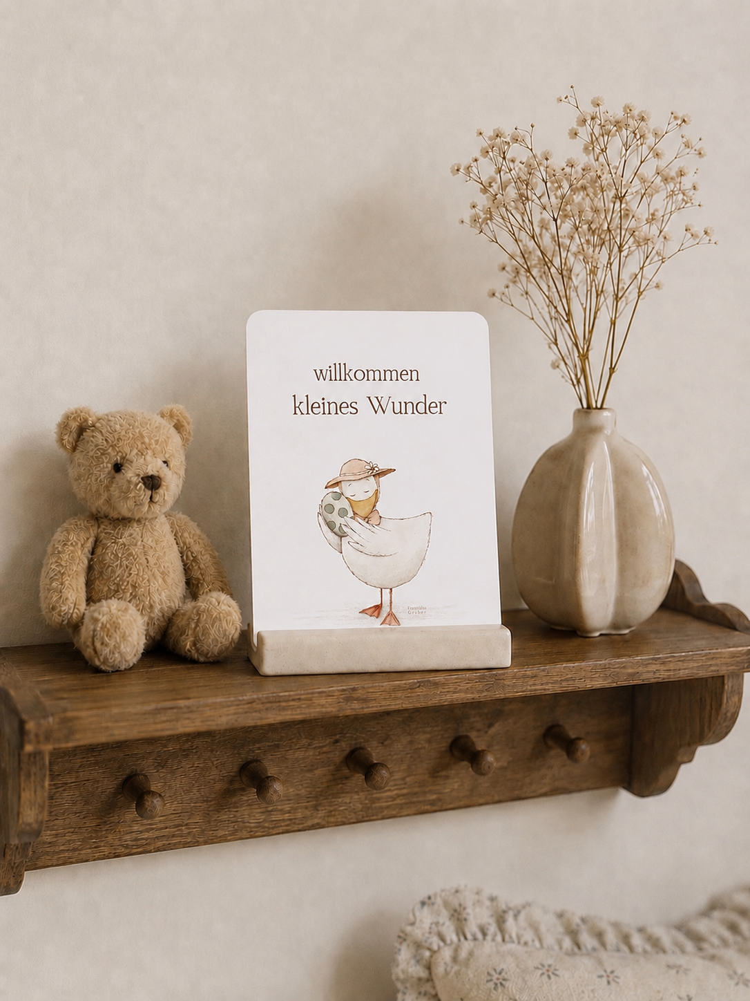 Postkarte | Willkommen kleines Wunder | Zur Geburt