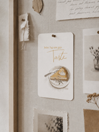 Postkarte | Jeden Tag eine gute Tarte | Für Backliebhaber