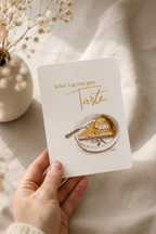 Postkarte | Jeden Tag eine gute Tarte | Für Backliebhaber